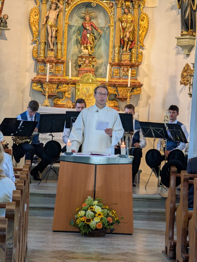 Am Kilbisonntag, 22. August fand in der Kapelle St. Wendelin in Rüediswil um 10.00 Uhr ein Gottesdienst statt.