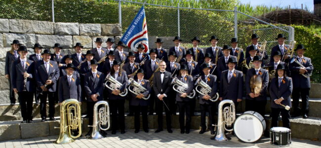Gesamtfoto der Ortsmusik Rüediswil im August 2026