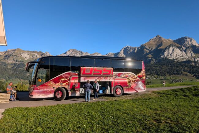 Auf dem Vereinsausflug der Ortsmusik Rüediswil herrschte Ende September zwei Tage Postkartenwetter.